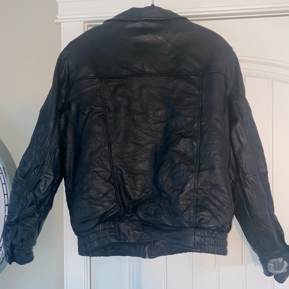 Size large real leather jacket - Picture 2 of 6
